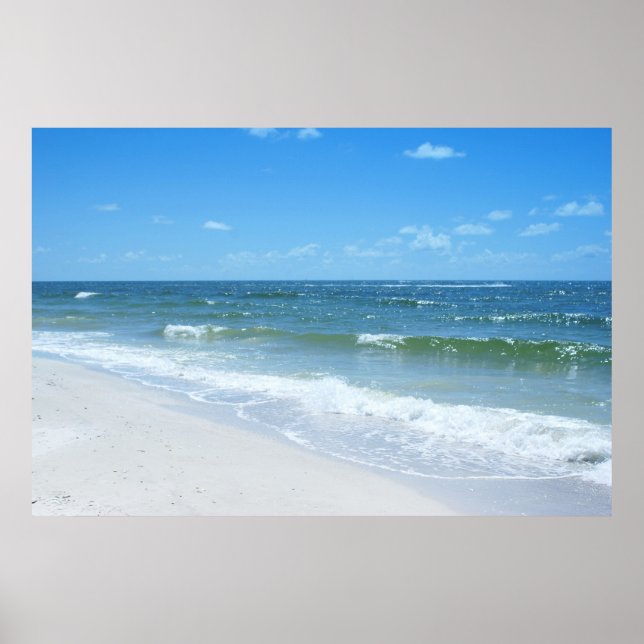 Beach Waves III Poster (Front)