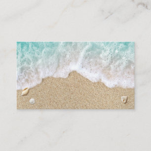 Beach Waves Sandy Toes Salty Kisses Business Card