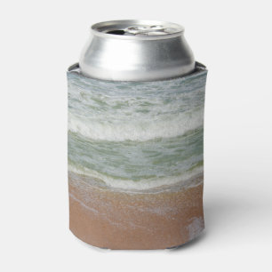 Beach Waves Tropical Summer Vacation Nature Photo Can Cooler
