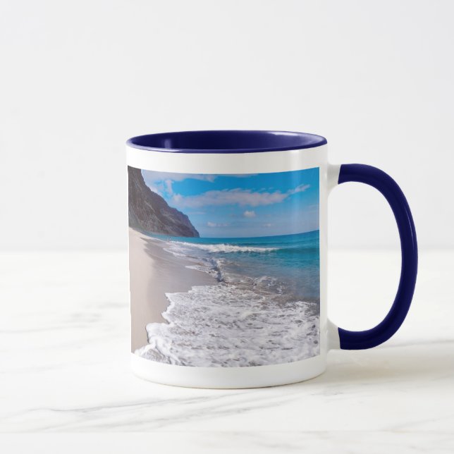 Beach Wedding Backdrop Mug (Right)
