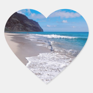 Beach Wedding Backdrop Wedding Hearts Heart Sticker