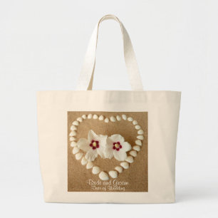 Beach Wedding Bag for Bride Names Wedding Datte