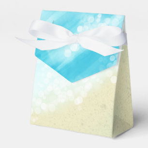 Beach Wedding Bridal Shower Sand Tropical Favour Box