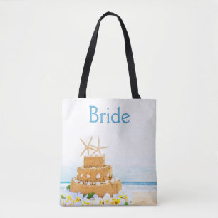 Beach Wedding Collection Personalised Bride Bag
