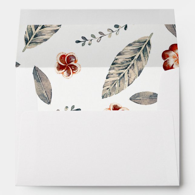 Beach Wedding Envelopes (Back (Bottom))