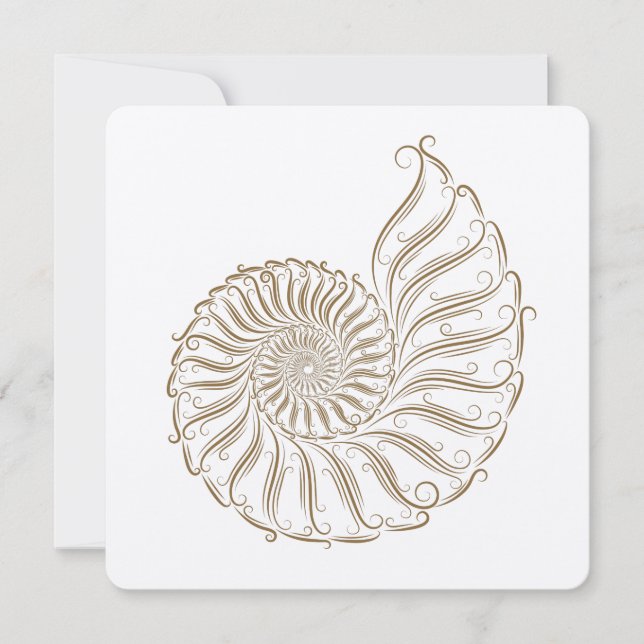 Beach Wedding, etc. Your Choice Background  - SRF Invitation (Front)