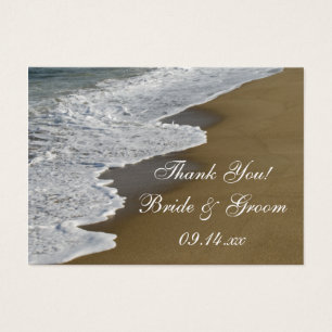 Beach Wedding Favor Tags