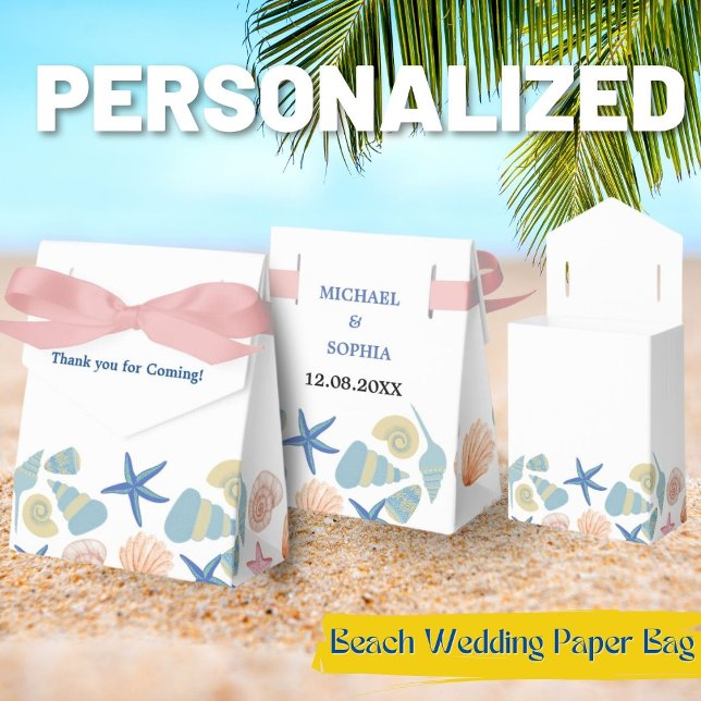 Beach Wedding Favour Box (Creator Uploaded)