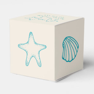 Beach Wedding Favour Box