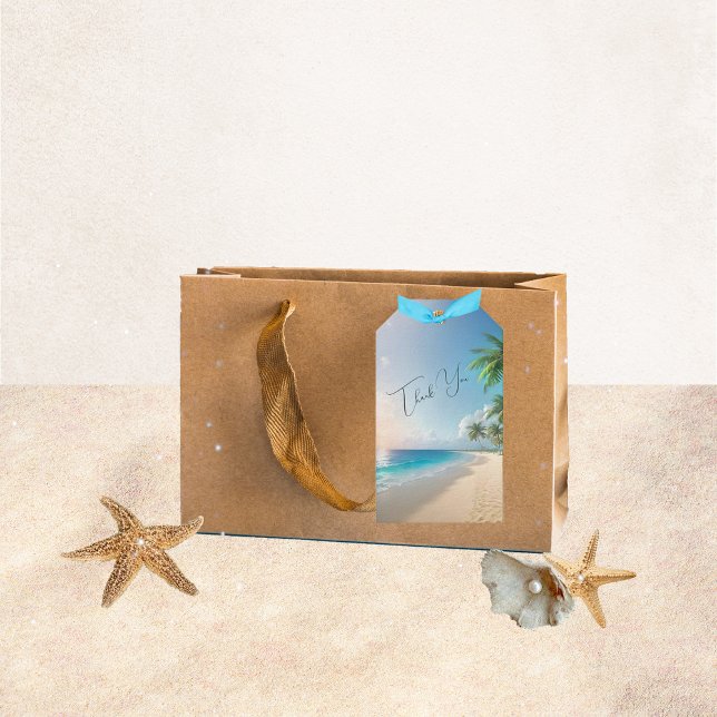 Beach Wedding Favour Tags (Creator Uploaded)