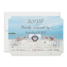 Beach Wedding Floral Arbor   RSVP