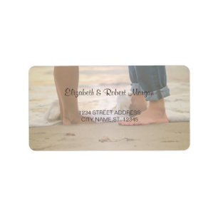 Beach Wedding,Foots Wedding Label