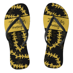 Beach Wedding Guest Thank You Flip Flops
