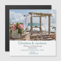 Beach Wedding Image Save the Date Wedding