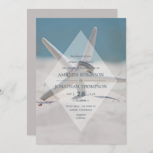 Beach Wedding Invitation