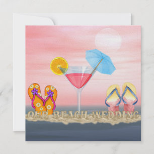 Beach Wedding Invitation