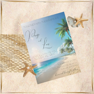 Beach Wedding Invitations 
