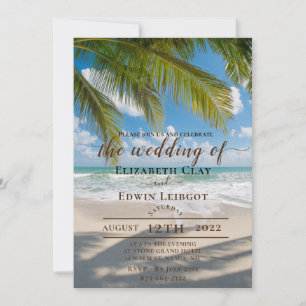 Beach Wedding Invitations
