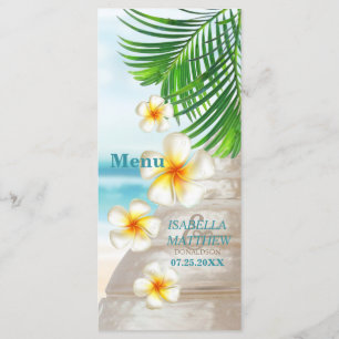 Beach Wedding - Menu