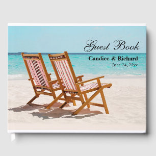 Beach Wedding or Beach House Guest Book