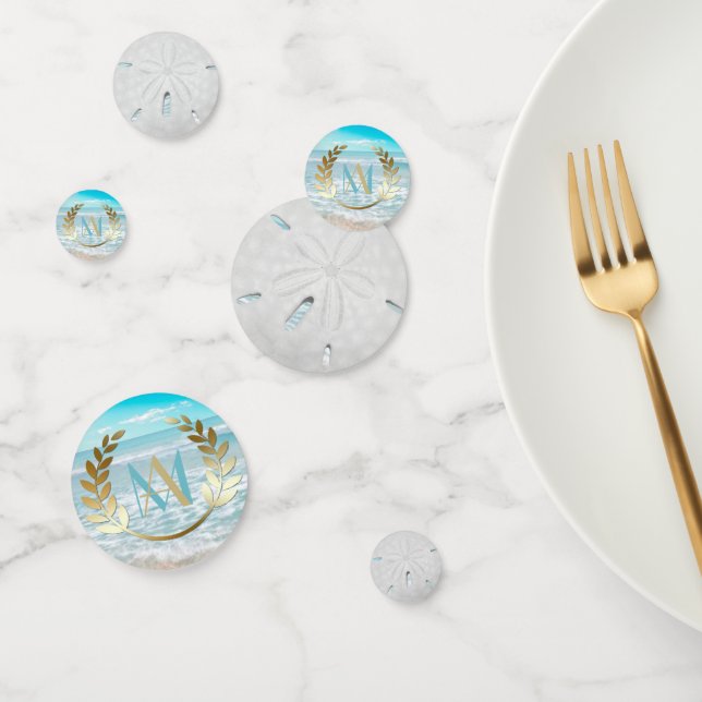 Beach Wedding or Event Table Confetti (Group)