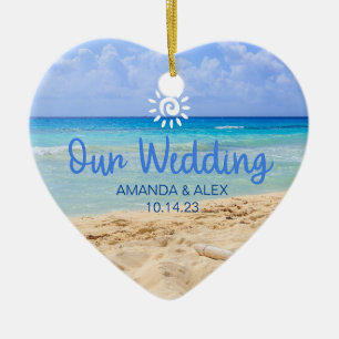 Beach Wedding Ornament Party Favour