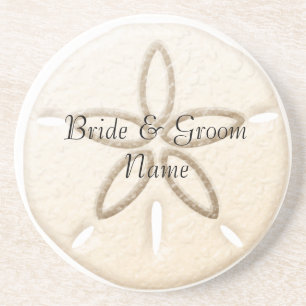 Beach Wedding Party Coasters Wedding Reception