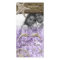 Beach Wedding Photocard Dolphins Purple Shells