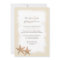Beach Wedding Reception Only Invitations