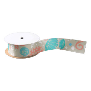 beach wedding ribbon satin ribbon