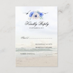 Beach Wedding RSVP