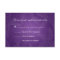 Beach Wedding  RSVP Starfish Purple