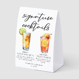 Beach Wedding Signature Tequila Cocktails