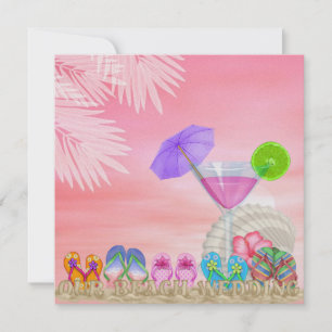 Beach Wedding - SRF Invitation