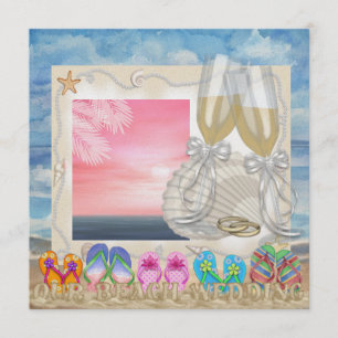 Beach Wedding - SRF Invitation