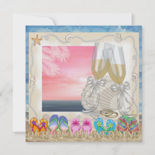 Beach Wedding - SRF Invitation