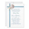 Beach Wedding Starfish and Sand Dollar Blue