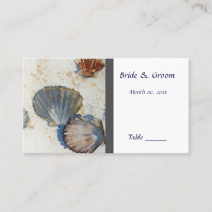 Beach Wedding Table Place Card