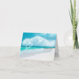 Beach Wedding Thank You