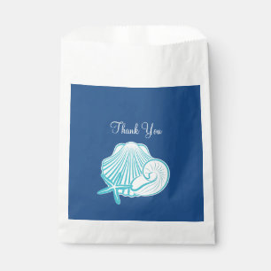 Beach Wedding Thank You Favour Bags
