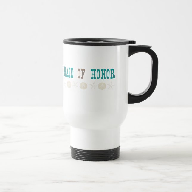 Beach Wedding Travel Mug (Right)