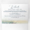 Beach Wedding Tri-Fold Invitations RSVP