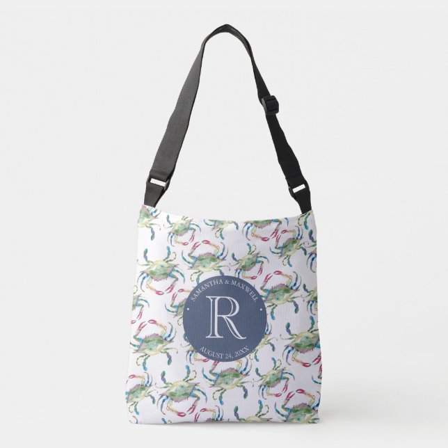 Beach Wedding Welcome Bags Crabs (Front)