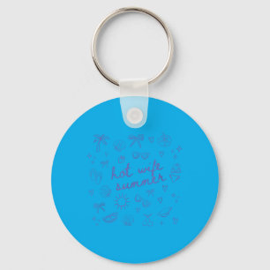 Beach Wife Summer Bride Beach Vacation Key Ring