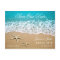 Beach With Starfish Save the Date Card