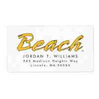 Beach Wordmark