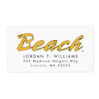 Beach Wordmark
