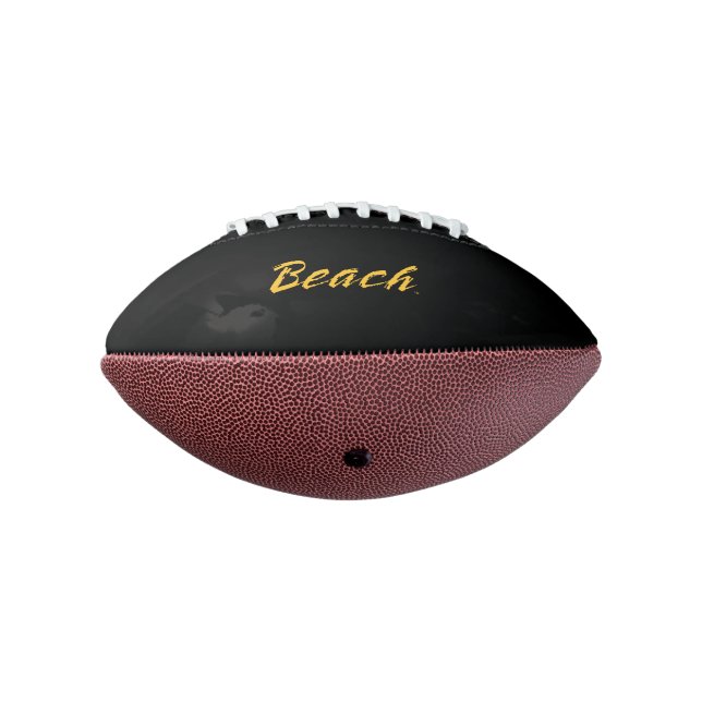 Beach Wordmark American Football (Rotated 270)