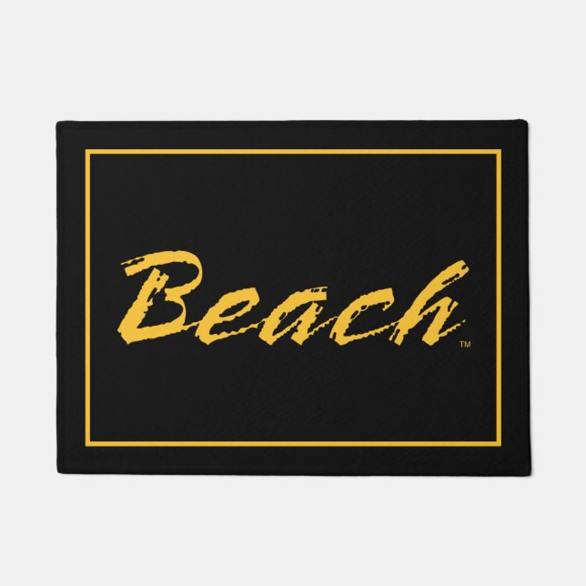 Beach Wordmark Doormat (Front)