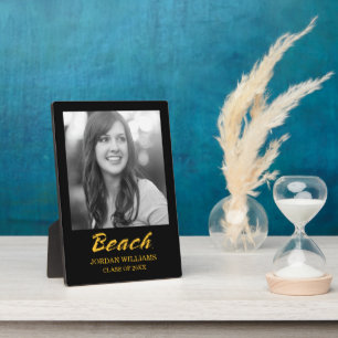 Beach Wordmark Plaque